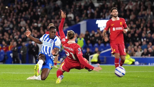 Si Merah Kalah 2-3! Brighton Vs Liverpool